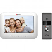 Комплект аналогового видеодомофона  c памятью до 200 снимков Комплект аналогового видеодомофона HIWATCH DS-D100KF Комплект аналогового видеодомофона  c памятью до 200 снимков Комплект аналогового видеодомофона HIWATCH DS-D100KF