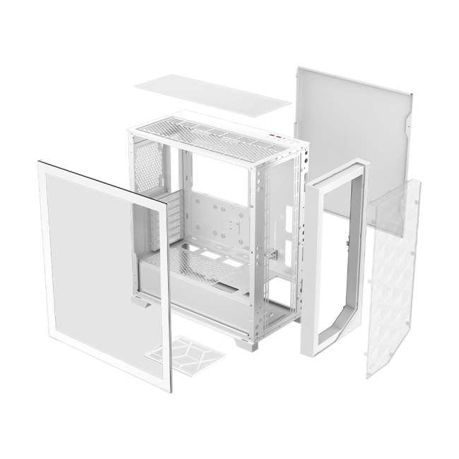 Корпус без блока питания PCCooler C3D510 WH Корпус без блока питания PCCooler C3D510 WH