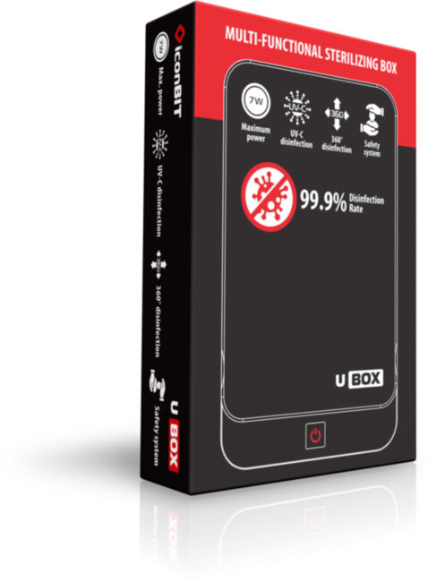 Дезинфекцирующая лампа iconBIT UBOX (white) Дезинфекцирующая лампа iconBIT UBOX (white)