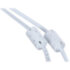 Кабель HDMI 19M/M ver 2.0, 1.8М, белый  Aopen/Qust <ACG711DW-1.8M> VCOM ACG711DW-1.8M