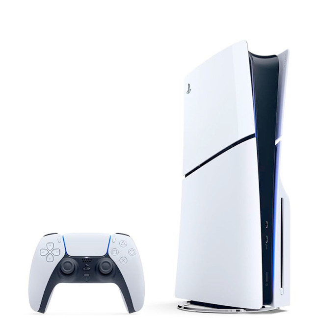 Игровая приставка Sony PlayStation 5 Slim Blue-Ray 1Tb White (CFI-2016A)