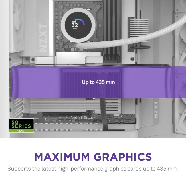 Корпус без блока питания NZXT  H9 Flow CM-H92FW-01 Корпус без блока питания NZXT  H9 Flow CM-H92FW-01