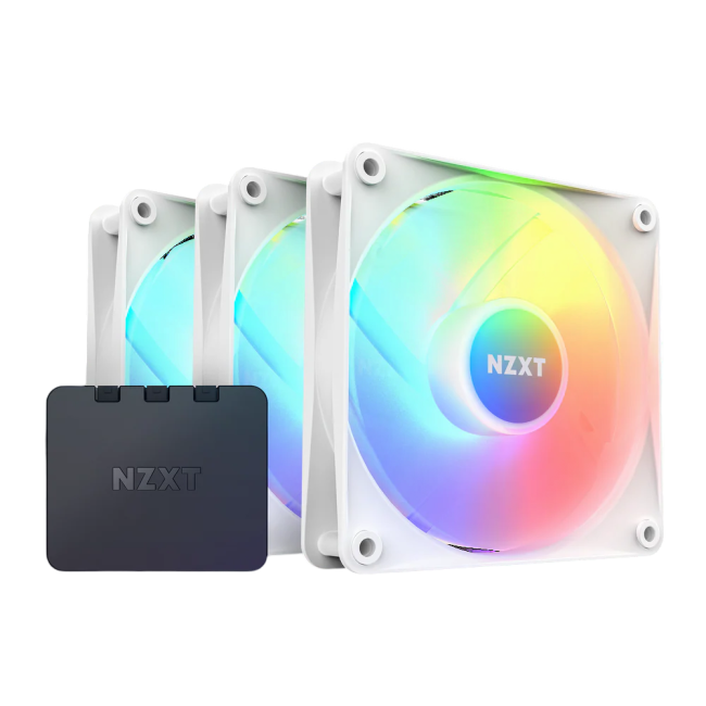 Кулер для корпуса ПК NZXT F120 RGB Core Triple Pack RF-C12TF-W1