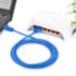 Greenconnect Патч-корд прямой 5.0m, UTP кат.5e, синий, позолоченные контакты, 24 AWG, литой, GCR-LNC01-5.0m, ethernet high speed 1 Гбит/с, RJ45, T568B Greenconnect RJ45(m) - RJ45(m) Cat. 5e U/UTP PVC 5м синий