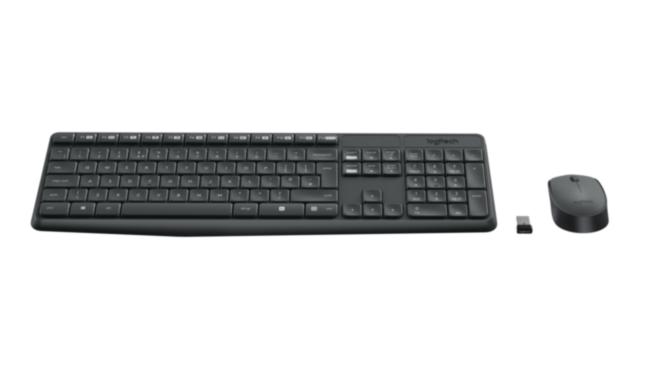 Комплект (клавиатура + мышь) Logitech Wireless Desktop MK235 Комплект (клавиатура + мышь) Logitech Wireless Desktop MK235