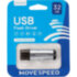 USB2.0 32GB Move Speed M1 серебро Move Speed M1-32G