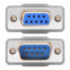 Greenconnect Удлинитель  0.5m  RS-232/RS-232 9M/9F Premium GCR-DB9CM2F-0.5m, серый 30 AWG Greenconnect COM(RS232) 9F -  COM(RS232) 9M 0.5m
