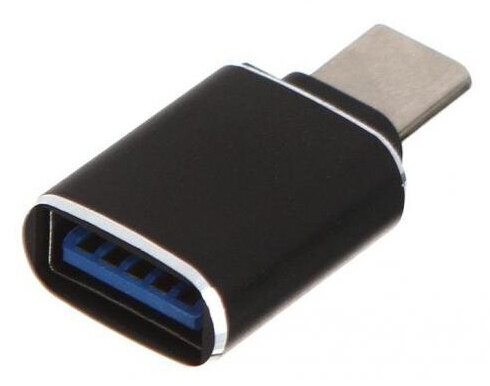 GCR Переходник USB Type C на USB 3.0, M/AF, черный, GCR-52299 Greenconnect USB 3.2 Type-C (m) - USB 3.2 Type-AM
