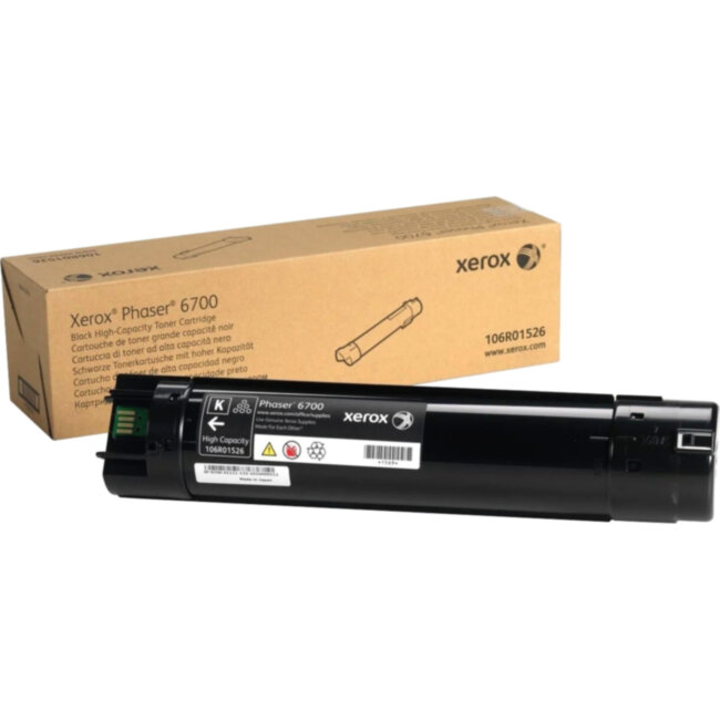 ТОНЕР-КАРТРИДЖ ЧЕРНЫЙ PH6700, 18K Xerox 106R01526