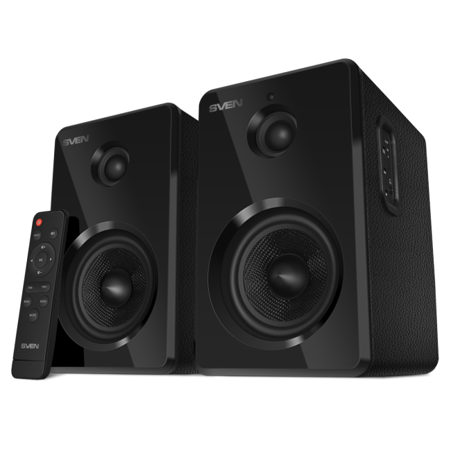 АС 2.0 SVEN SPS-730, черный (50 Вт, Bluetooth, пульт, USB, microSD) Sven SV-021177