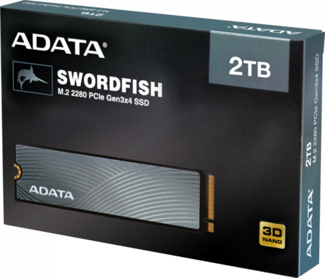 Твердотельный накопитель ADATA SWORDFISH ASWORDFISH-2T-C