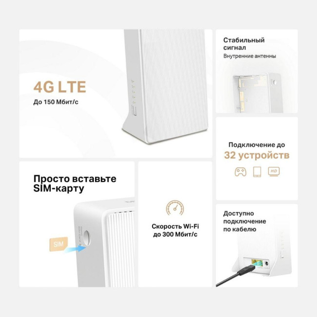 Маршрутизатор Mercusys MB112-4G