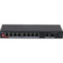 8-портовый неуправляемый коммутатор с РОЕ, Порты: 8 RJ45 10/100Мбит/с (PoE/PoE+/Hi-PoE/IEEE 802.3bt) 1 RJ45 10/100/1000Мбит/с (uplink) 1 SFP 1000Мбит/с (uplink); мощность PoE: порты 1 до 90Вт порты 28 до 30Вт суммарно до 96Вт; PoE watchdog передача до 250