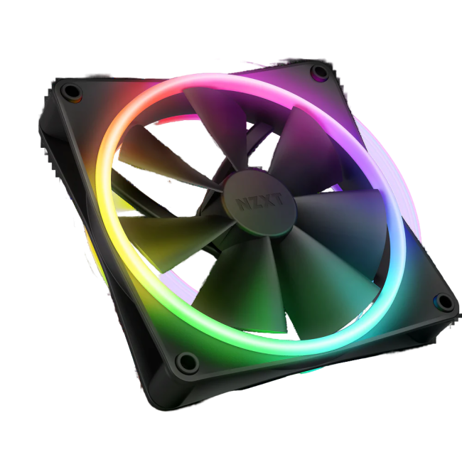 Кулер для корпуса ПК NZXT F140 RGB Duo RF-D14SF-B1