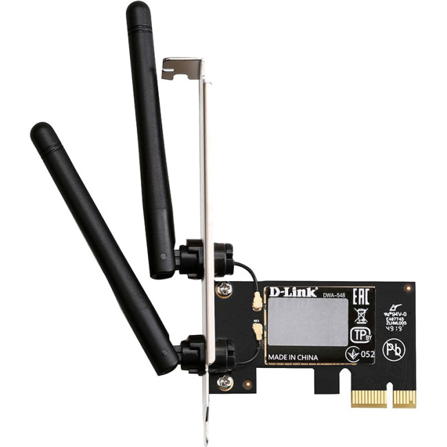 Сетевой адаптер Адаптер D-Link DWA-548 (DWA-548/10/C1A) Сетевой адаптер Адаптер D-Link DWA-548 (DWA-548/10/C1A)