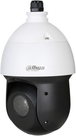 Уличная PTZ IP камера, 1/2.8" 2Мп CMOS, моторизованный объектив 4,8-120мм (25x) , 0.001/0.0005лк (F1.6) , H.265/H.264, 50fps@1080P, WDR(120dB), Micro SD, Audio 1/1, Alarm 2/1, DC12V/3A, -40C~+70C, IP67 IK10 Dahua DH-SD49225XA-HNR