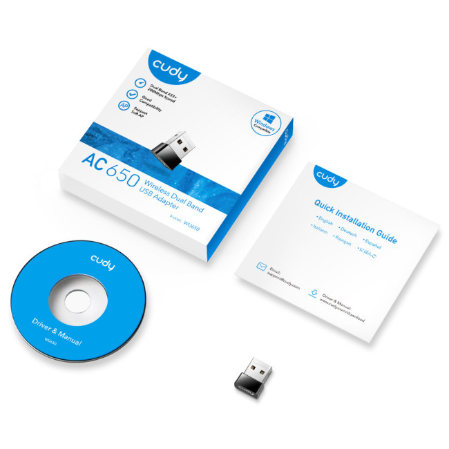 Адаптер Wi-Fi Cudy WU650 Адаптер Wi-Fi Cudy WU650