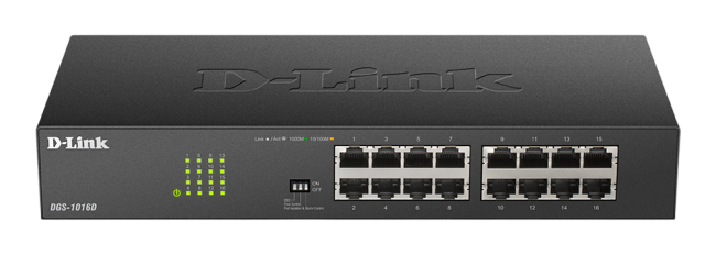 Коммутатор D-Link DGS-1016D/J1A