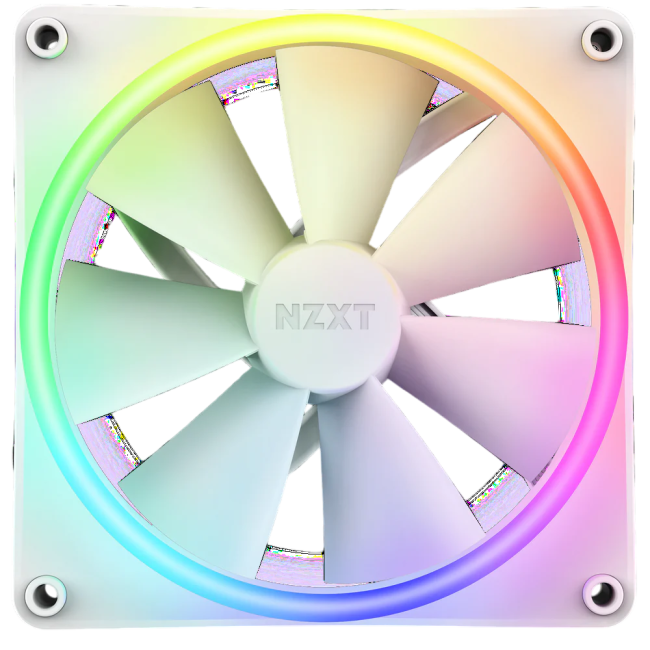 Кулер для корпуса ПК NZXT F140 RGB Duo RF-D14SF-W1
