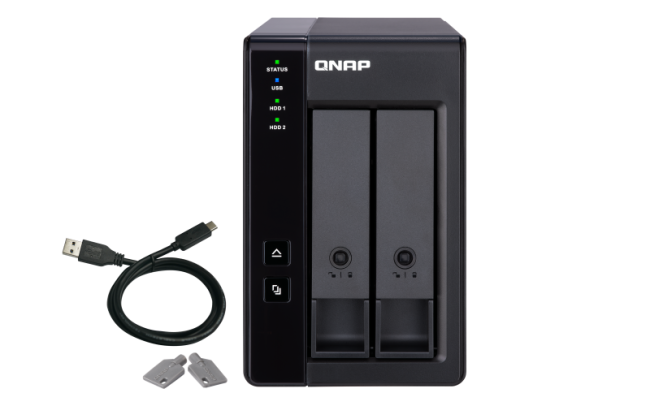Полка расширения сетевого хранилища без дисков QNAP TR-002