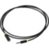 GCR Удлинитель аудио 2.0m jack 3,5mm/jack 3,5mm черный, желтая окантовка, ультрагибкий, M/F, экран, стерео, GCR-50593 Greenconnect GCR-50593, 2 м