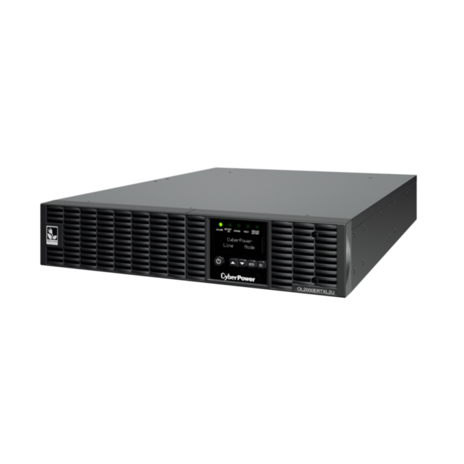ИБП CyberPower OL2000ERTXL2U, Rackmount, Online, 2000VA/1800W, 8 IEC-320 С13, 1 IEC C19 розеток, USB&Serial, RJ11/RJ45, SNMPslot, LCD дисплей, Black, 0.5х0.8х0.2м., 38кг. CyberPower OL2000ERTXL2U ИБП CyberPower OL2000ERTXL2U, Rackmount, Online, 2000VA/1800W, 8 IEC-320 С13, 1 IEC C19 розеток, USB&Serial, RJ11/RJ45, SNMPslot, LCD дисплей, Black, 0.5х0.8х0.2м., 38кг. CyberPower OL2000ERTXL2U