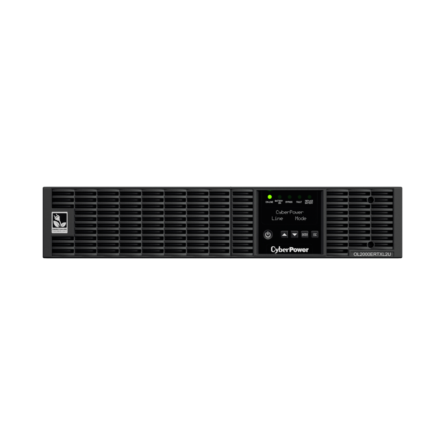 ИБП CyberPower OL2000ERTXL2U, Rackmount, Online, 2000VA/1800W, 8 IEC-320 С13, 1 IEC C19 розеток, USB&Serial, RJ11/RJ45, SNMPslot, LCD дисплей, Black, 0.5х0.8х0.2м., 38кг. CyberPower OL2000ERTXL2U ИБП CyberPower OL2000ERTXL2U, Rackmount, Online, 2000VA/1800W, 8 IEC-320 С13, 1 IEC C19 розеток, USB&Serial, RJ11/RJ45, SNMPslot, LCD дисплей, Black, 0.5х0.8х0.2м., 38кг. CyberPower OL2000ERTXL2U