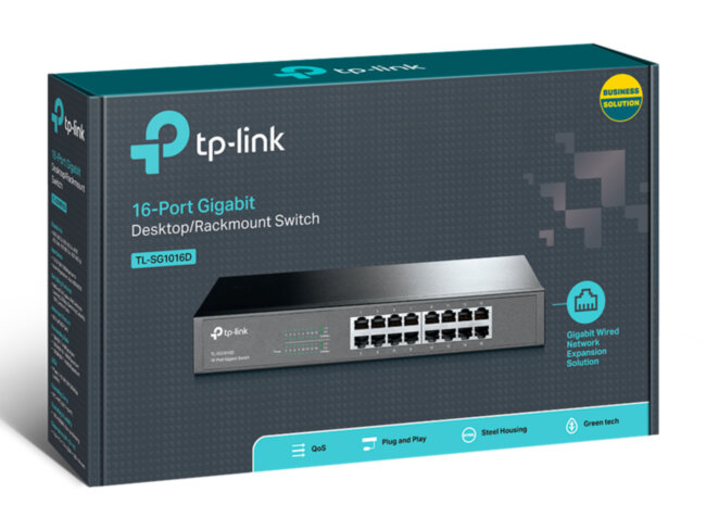 Коммутатор TP-Link TL-SG1016D