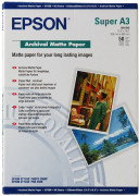 Бумага Epson Archival Matte Paper (C13S041340) Бумага Epson Archival Matte Paper (C13S041340)