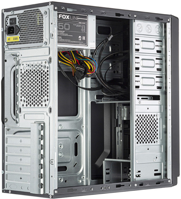 Корпус c блоком питания 450 Ватт Foxline FL-816-FZ450R-U31 Корпус c блоком питания 450 Ватт Foxline FL-816-FZ450R-U31