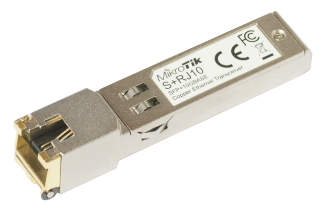 Трансивер Mikrotik S+RJ10