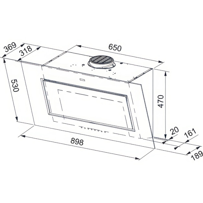Вытяжка Franke FMY PER PRO BK F90 Franke 330.0682.354