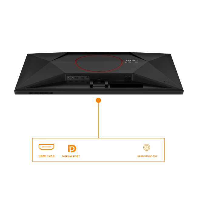 Монитор AOC Q27G42ZE 27" 2560x1440, IPS, 240Hz, 80M:1, 300cd, 0.3ms, 2xHDMI 2.0, DisplayPort 1.4, VESA, 3Y, Black/Red AOC Q27G42ZE Монитор AOC Q27G42ZE 27" 2560x1440, IPS, 240Hz, 80M:1, 300cd, 0.3ms, 2xHDMI 2.0, DisplayPort 1.4, VESA, 3Y, Black/Red AOC Q27G42ZE