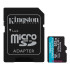 Карта памяти Kingston 512GB microSDXC Canvas Go Plus 170R A2 U3 V30 Card + ADP Kingston SDCG3/512GB