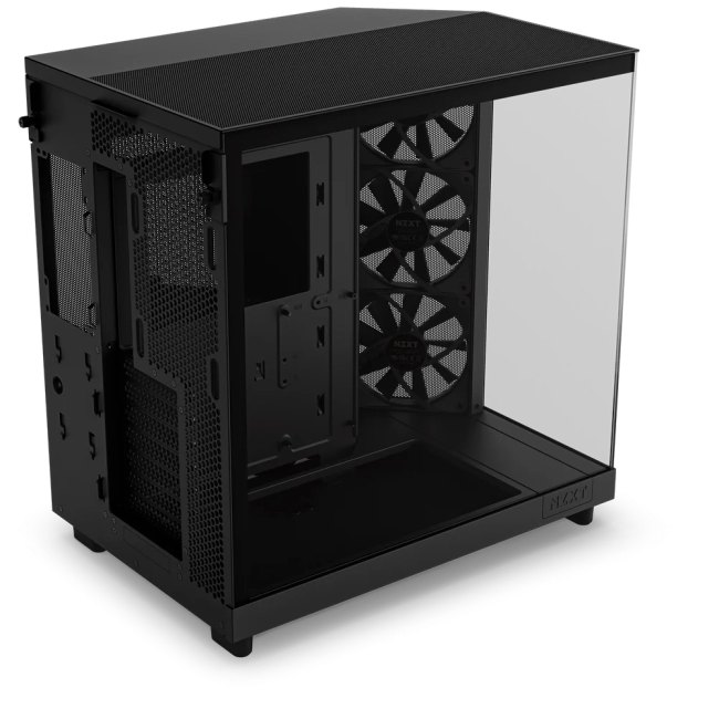 Корпус без блока питания NZXT H6 Flow CC-H61FB-01 Корпус без блока питания NZXT H6 Flow CC-H61FB-01