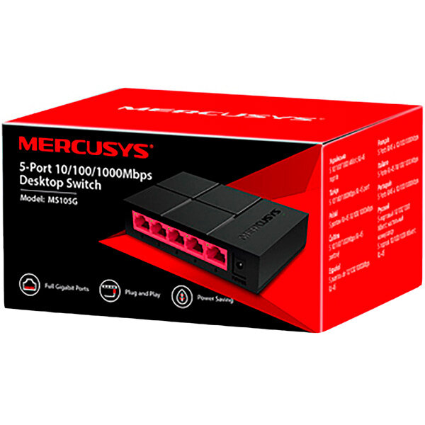 Коммутатор Mercusys MS105G Коммутатор Mercusys MS105G