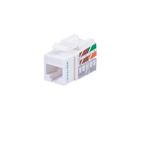 Модуль Vention Keystone Jack Cat.6 UTP белый Vention IPDW0