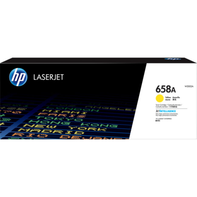 Тонер-картридж HP 658A Yellow Original LaserJet Toner Cartridge (W2002A)