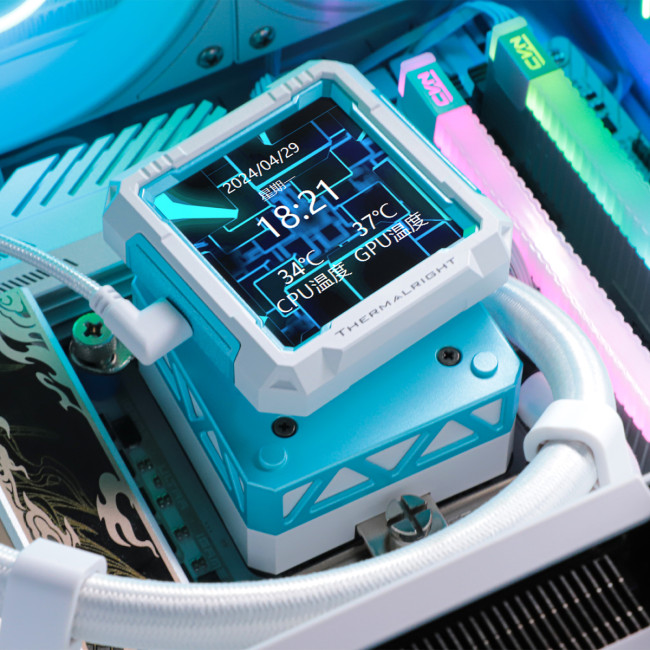 Водяное охлаждение для процессора Thermalright F-WFRAME--360-PRO-WH Водяное охлаждение для процессора Thermalright F-WFRAME--360-PRO-WH