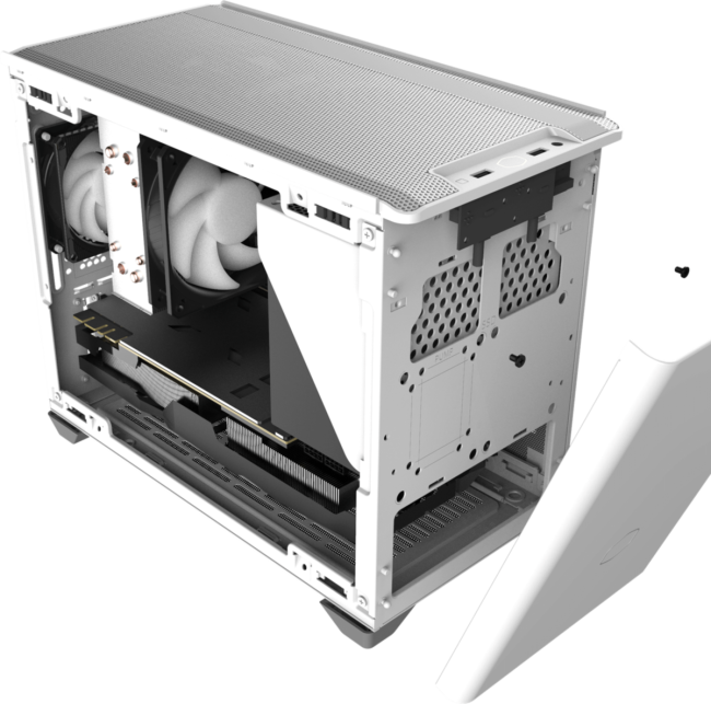 держатель видеокарты в корпусе Cooler Master NR200 ATX PSU Bracket держатель видеокарты в корпусе Cooler Master NR200 ATX PSU Bracket