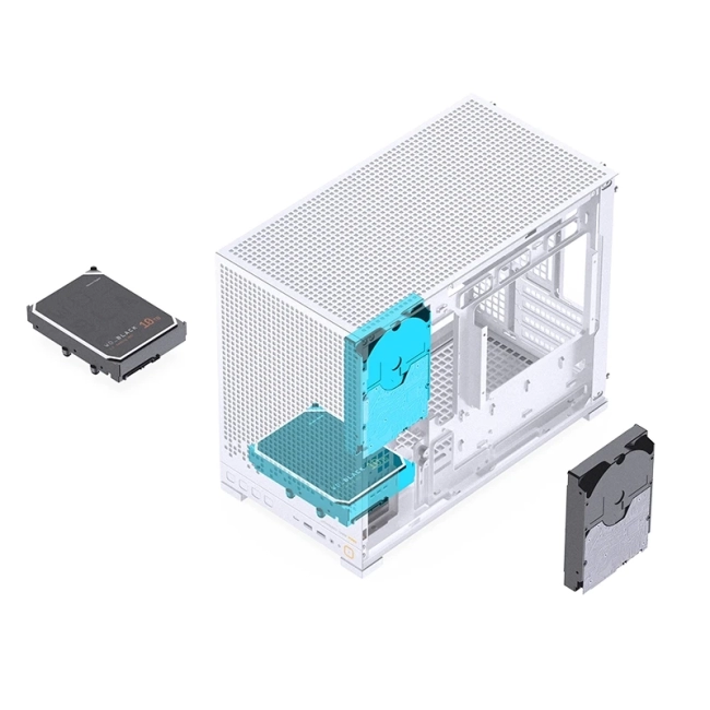 Корпус без блока питания JONSBO D32 PRO White Корпус без блока питания JONSBO D32 PRO White