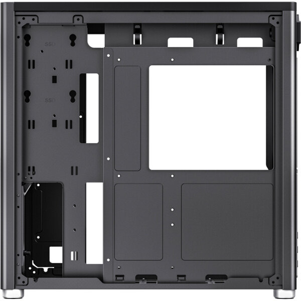 Компьютерный корпус, без блока питания ATX GameMax Spark Pro Black