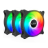 Кулер для корпуса PCCooler FX 120 ARGB BK 3 IN 1