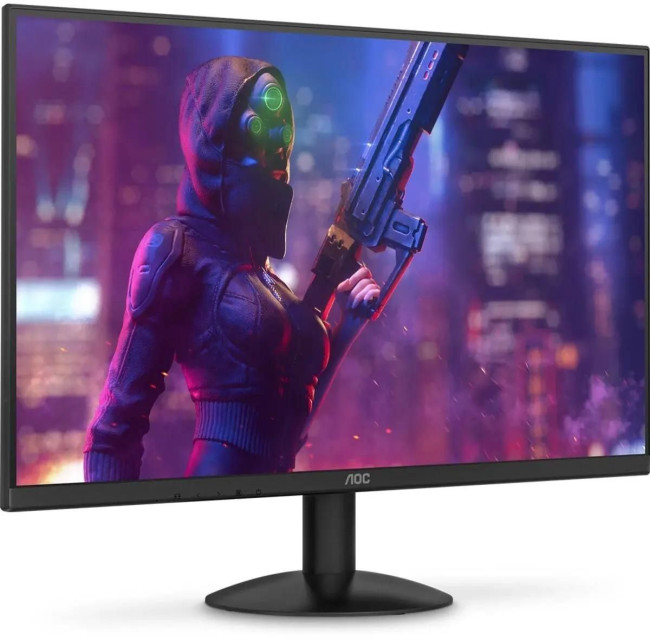 Монитор AOC 27B30H3 27'', 1920x1080, IPS, 120hz, 20M:1, 300cd, 1ms, VGA, HDMI 1.4, 3Y, Black AOC 27B30H3 Монитор AOC 27B30H3 27'', 1920x1080, IPS, 120hz, 20M:1, 300cd, 1ms, VGA, HDMI 1.4, 3Y, Black AOC 27B30H3