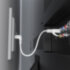 GCR Патч-корд PROF плоский 3.0m, UTP медь кат.6, белый, нижний угол, ethernet high speed 10 Гбит/с, RJ45, T568B Greenconnect GCR-54656