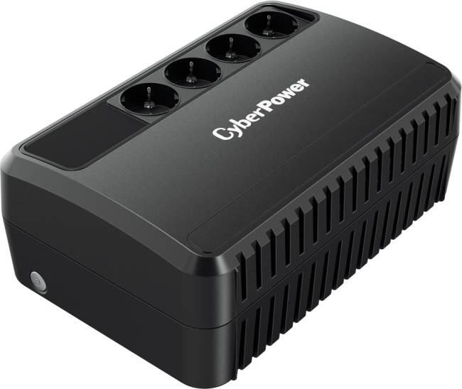 ИБП CyberPower BU850E, Line-Interactive, 850VA/425W, 4 Schuko розетки, Black, 0.2х0.15х0.2м., 5кг. CyberPower BU850E