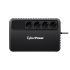 ИБП CyberPower BU850E, Line-Interactive, 850VA/425W, 4 Schuko розетки, Black, 0.2х0.15х0.2м., 5кг. CyberPower BU850E