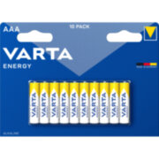 Батарейка Varta ENERGY LR03 AAA BL10 Alkaline 1.5V (4103) (10/200) VARTA 04103229491 Батарейка Varta ENERGY LR03 AAA BL10 Alkaline 1.5V (4103) (10/200) VARTA 04103229491