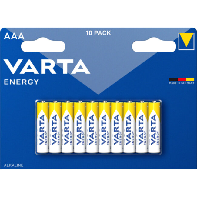 Батарейка Varta ENERGY LR03 AAA BL10 Alkaline 1.5V (4103) (10/200) VARTA 04103229491