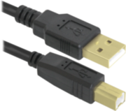 Defender USB кабель USB04-06PRO USB2.0 AM-BM, 1.8м Defender USB 2.0 Type-AM - USB 2.0 Type-BM 1.8м